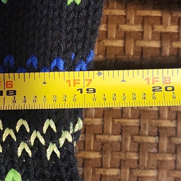 Womens Polo Ralph Lauren Multi-Color Neon Fair Isle Cotton Sweater (Small) - Picture 4 of 7